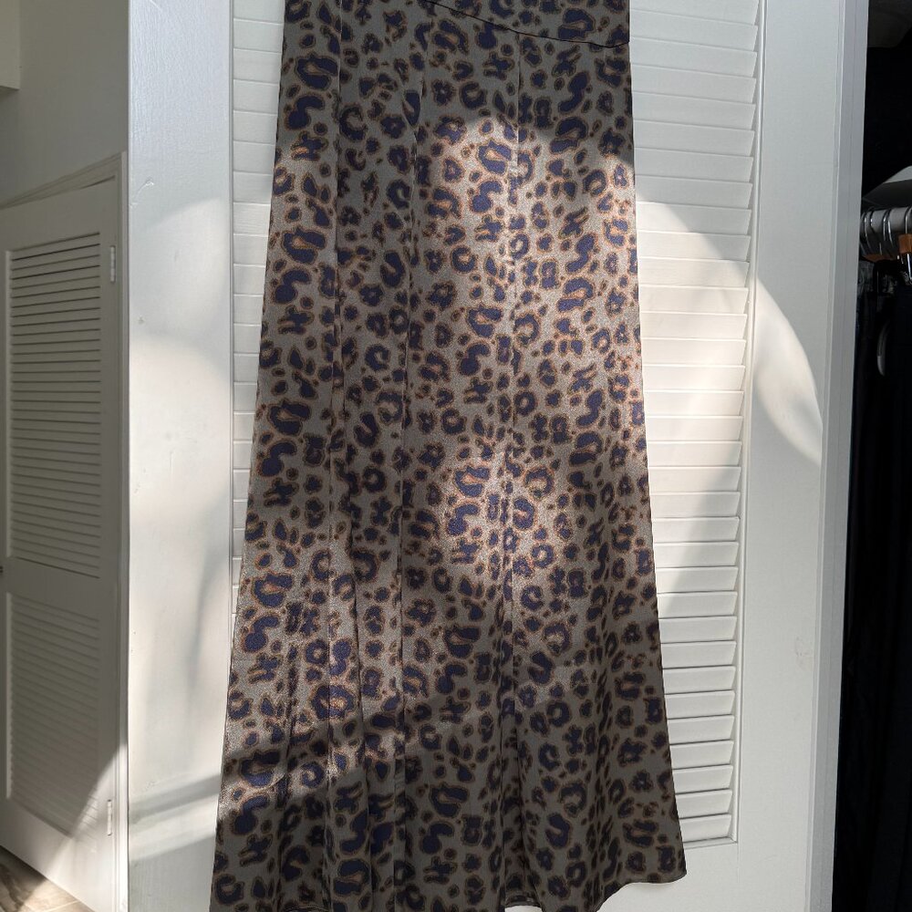 Ba & Sh leopard print maxi skirt NWOT Size 34/2